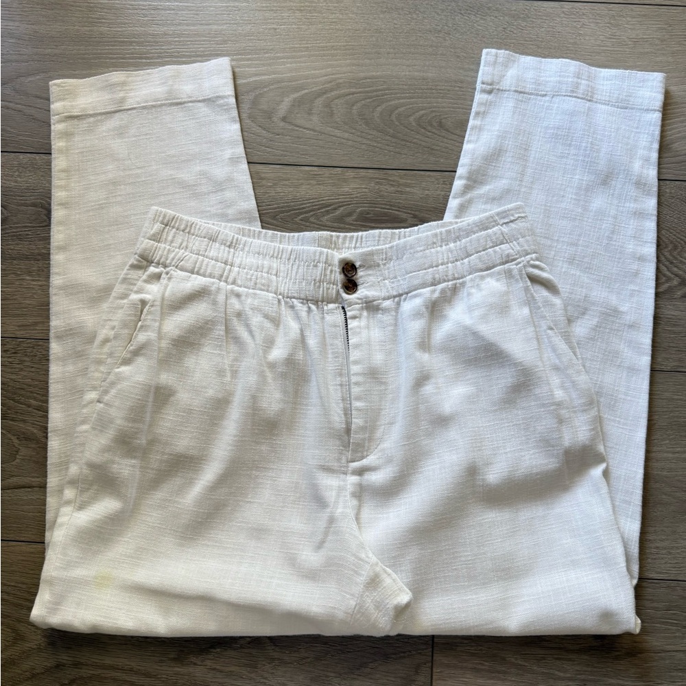 Marine Layer Off-White Trousers